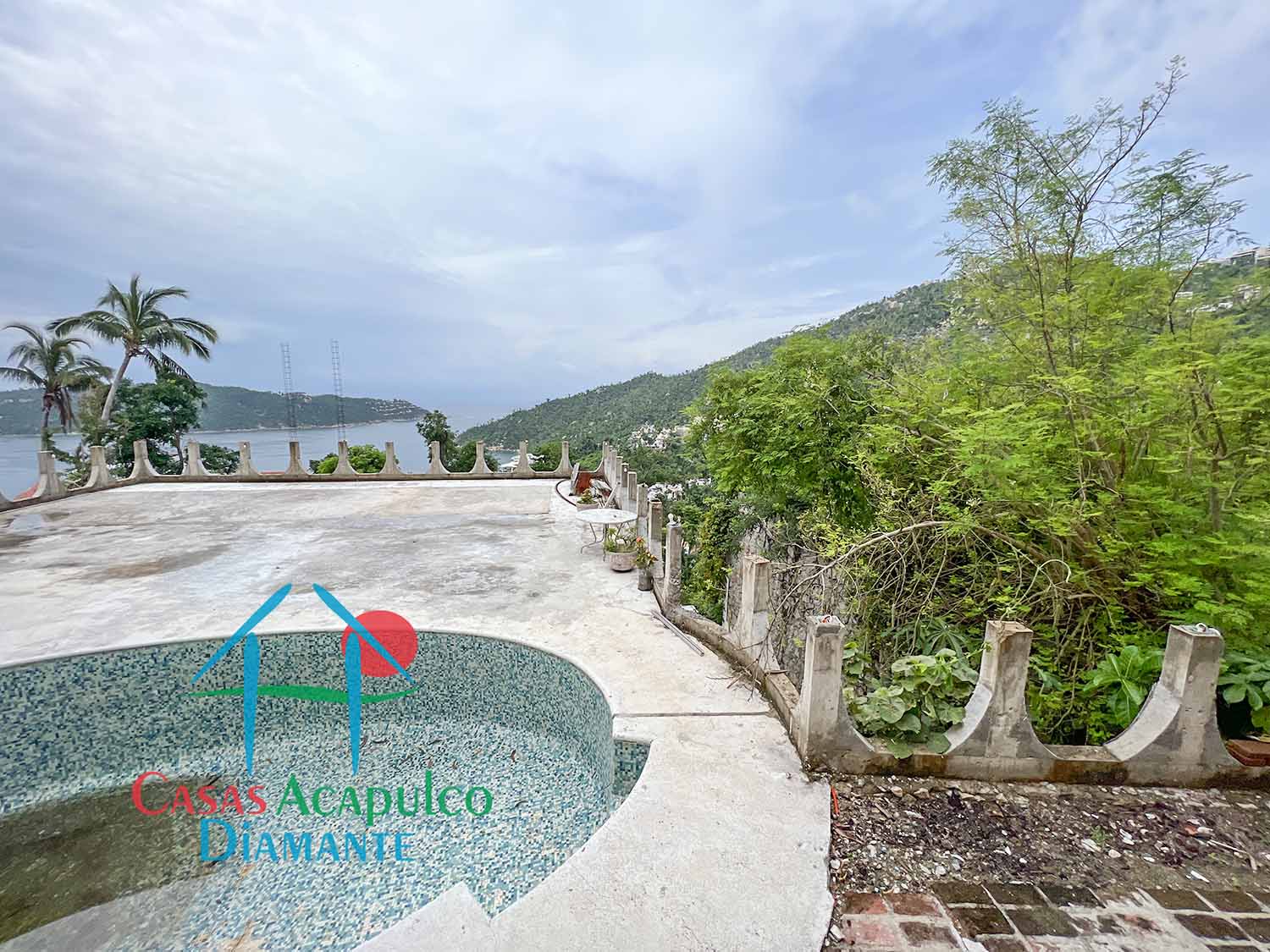 Lomas de Cortés Casa 43 - Terraza con alberca 2